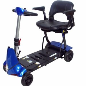 LATEST Red Solax Mobie Plus manual fold mobility Scooter