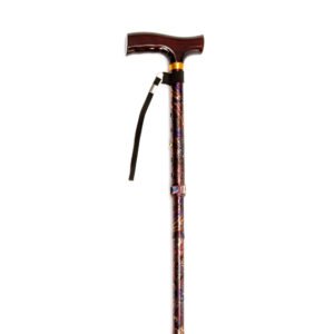 Drive Folding Cane with Strap (Multiple Colours)