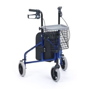 Drive Aluminium Tri-Walker with Bag, Basket and Tray